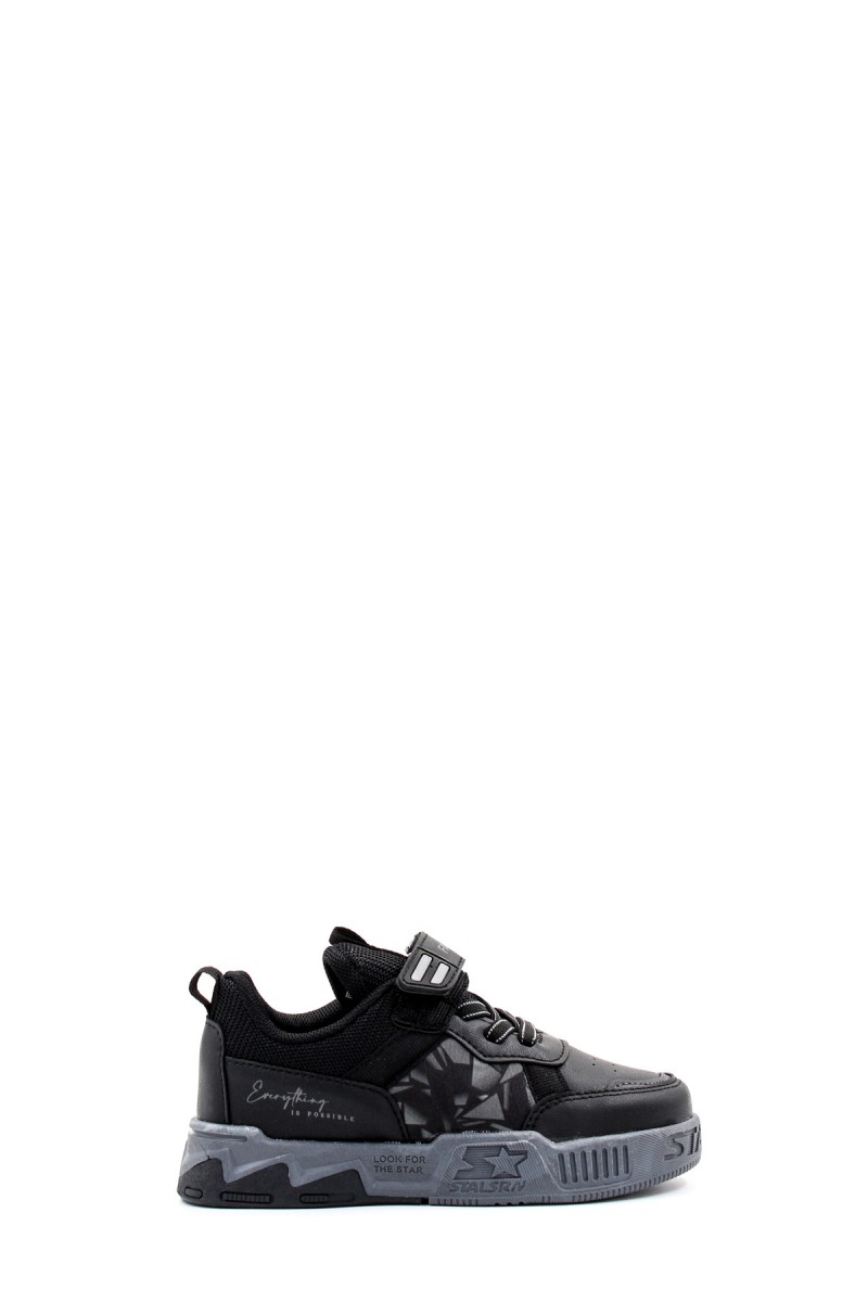 Siyah Füme Unisex Çocuk Sneaker Ayakkabi 598XCA039     