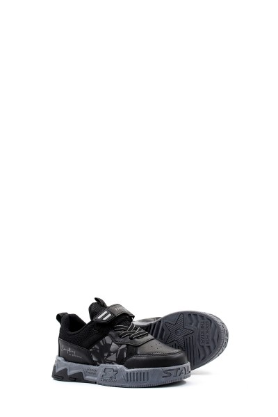 Siyah Füme Unisex Çocuk Sneaker Ayakkabı 598XCA039     