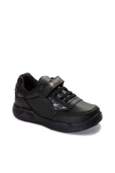 Siyah Unisex Çocuk Sneaker Ayakkabı 615FA110     