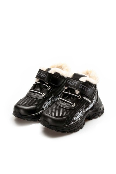 Siyah Unisex Çocuk Outdoor Ayakkabı 617XA108     