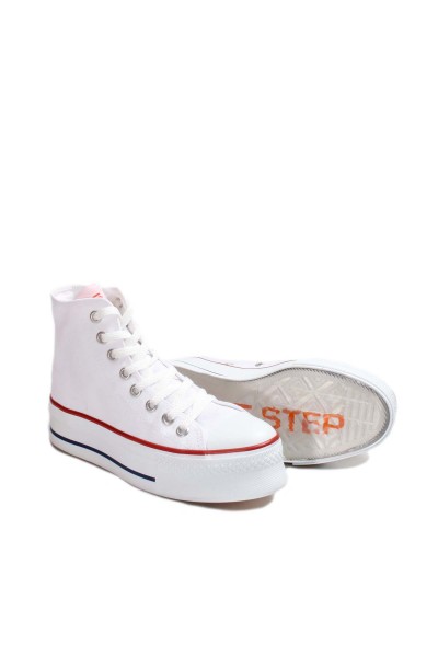 Beyaz Kadın Sneaker Ayakkabı 620ZA1908     
