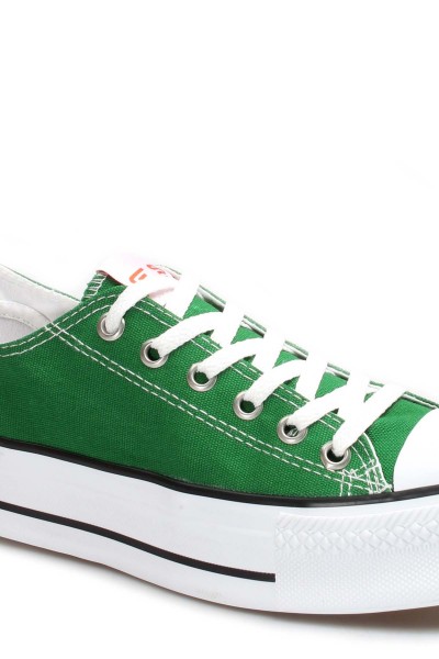 Yeşil Kadın Sneaker Ayakkabı 620ZA1907     