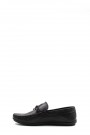 Hakiki Deri Siyah Erkek Loafer Ayakkabı 628MAF4002    
