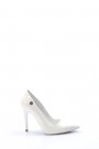 Beyaz Rugan Kadın FANTAZI AYAKKABI Ayakkabı 629ZS038-496     