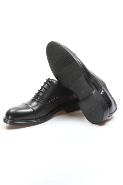 Hakiki Deri Siyah Erkek Klasik Ayakkabı 630MA302    
