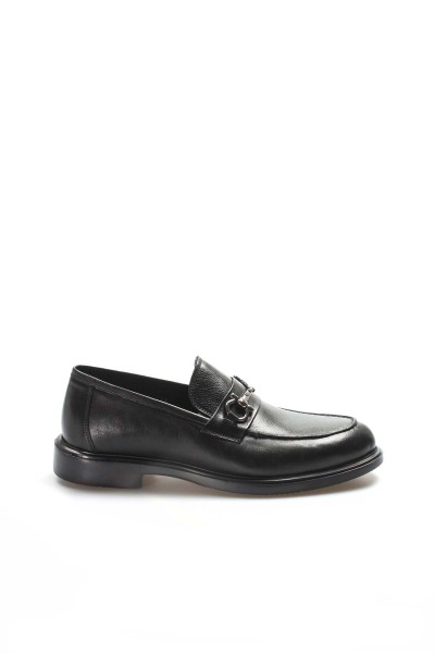 Hakiki Deri Siyah Erkek Klasik Ayakkabı 630MA309    
