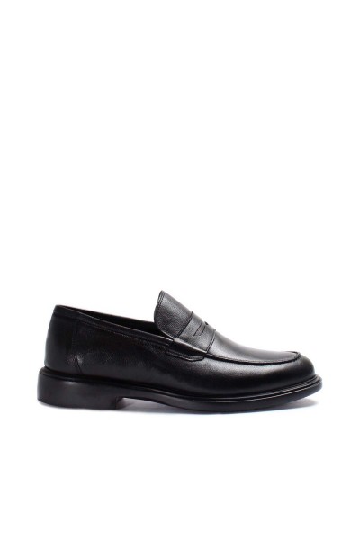 Hakiki Deri Siyah Erkek Klasik Ayakkabı 630MA308    