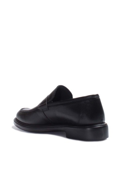 Hakiki Deri Siyah Erkek Klasik Ayakkabı 630MA308    