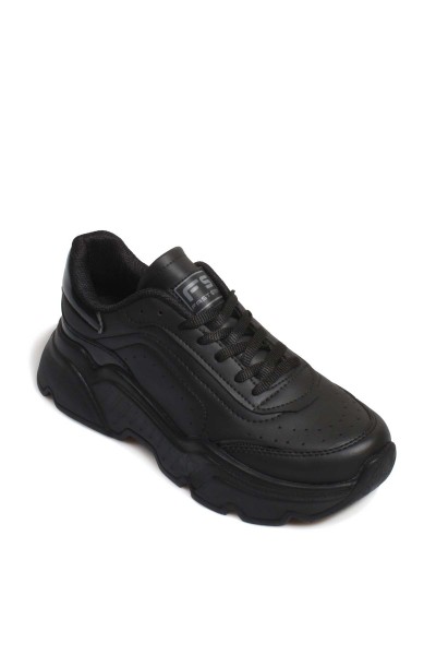 Siyah Kadın Sneaker Ayakkabı 666ZA146     