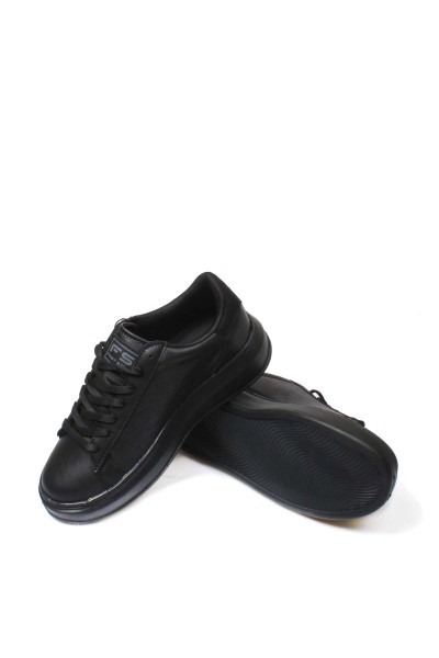 Siyah Kadın Sneaker Ayakkabı 666ZA156     