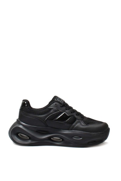 Siyah Kadın Sneaker Ayakkabı 666ZA154     