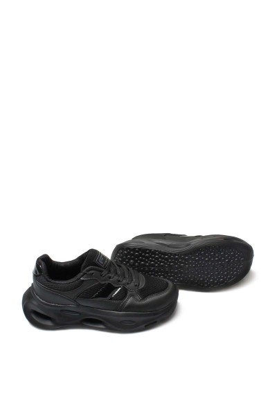 Siyah Kadın Sneaker Ayakkabı 666ZA154     