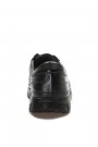 Hakiki Deri Kürklü Siyah Erkek Casual Ayakkabı 722KMA331   