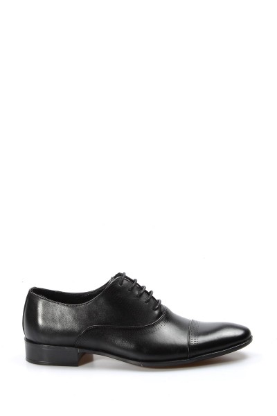 Hakiki Deri Siyah Erkek Klasik Ayakkabı 741MA2012    