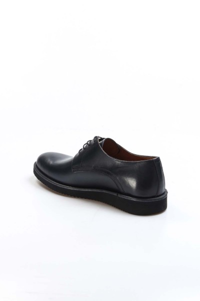 Hakiki Deri Lacivert Erkek Oxford Ayakkabı 822MA050    