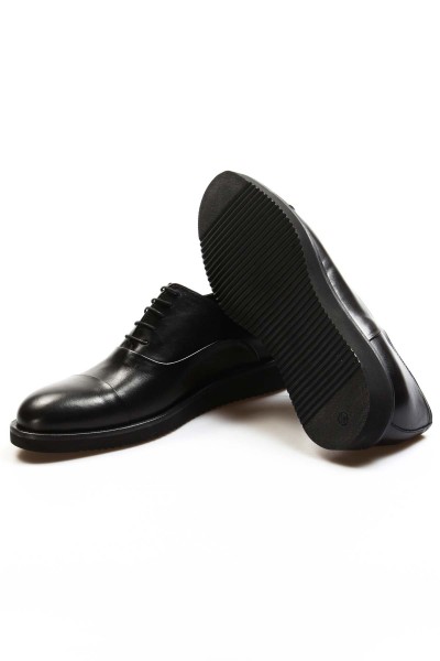 Hakiki Deri Siyah Erkek Klasik Ayakkabı 822MA052    