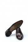 Hakiki Deri Kahve Kroko Erkek Klasik Ayakkabı 822MA22    