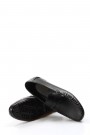 Hakiki Deri Siyah Erkek Loafer Ayakkabı 858MA410    