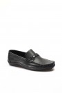 Hakiki Deri Siyah Erkek Loafer Ayakkabı 858MA351    
