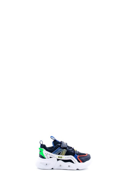 Lacivert Beyaz Unisex Çocuk Sneaker Ayakkabı 868XCAF548     