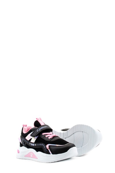 SİYAH PEMBE Unisex Çocuk Sneaker Ayakkabı 868XCAF548     