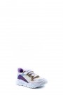 Beyaz Turkuaz Lila Unisex Çocuk Sneaker Ayakkabı 868FA051C     