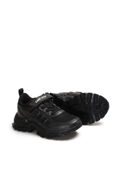 Siyah Unisex Çocuk Sneaker Ayakkabı 868XCA026     