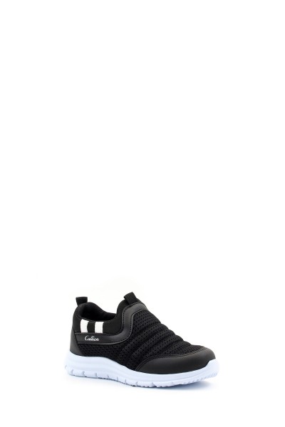 Siyah Beyaz Unisex Çocuk Sneaker Ayakkabı 868XCAF1006     