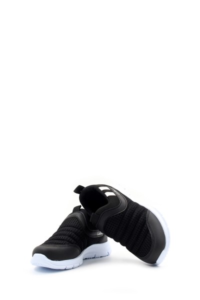 Siyah Beyaz Unisex Çocuk Sneaker Ayakkabı 868XCAF1006     