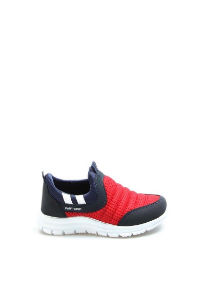 Kırmızı Lacivert Unisex Çocuk Sneaker Ayakkabı 868PA1006     