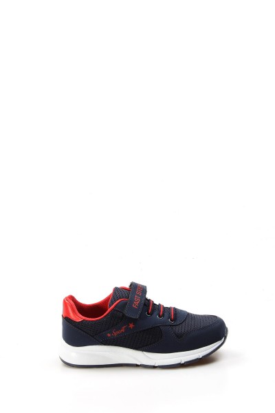 Lacivert Kırmızı Unisex Çocuk Sneaker Ayakkabı 877FA105P     