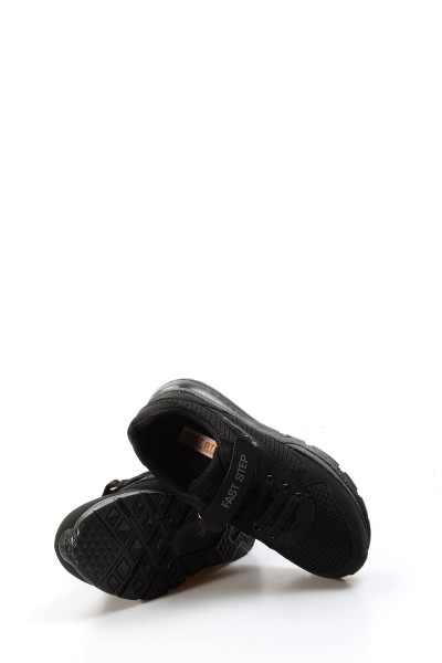 Siyah Unisex Çocuk Sneaker Ayakkabı 877FA105P     