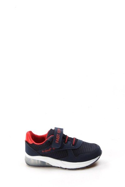Lacivert Kırmızı Unisex Çocuk Sneaker Ayakkabı 877PA105P     
