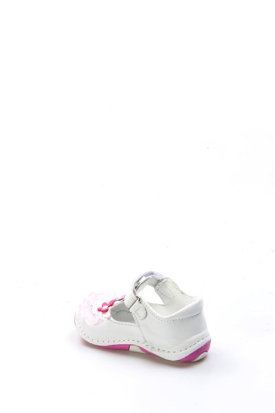 Hakiki Deri Beyaz Bebek Casual Ayakkabı 891BA505    