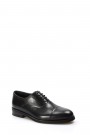 Hakiki Deri Siyah Antik Erkek Klasik Ayakkabı 893MA075    