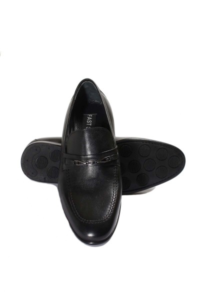 Hakiki Deri Siyah Erkek Klasik Ayakkabı 910MA2206K    
