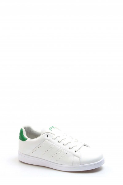 Beyaz Yeşil Erkek Sneaker Ayakkabı 923MA41FST     