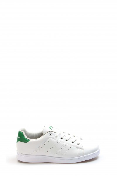 Beyaz Yeşil Erkek Sneaker Ayakkabı 923MBA41FST     