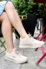 Bej Kadın Sneaker Ayakkabı 925ZA012     