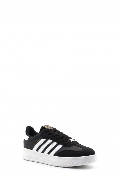 Siyah Beyaz Unisex Sneaker Ayakkabı 930XA058     
