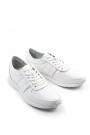 Hakiki Deri Beyaz Erkek Spor Ayakkabı 951MA555    