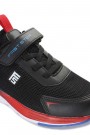 Siyah Saks Kirmizi Unisex Çocuk Sneaker Ayakkabı 991XA1251     